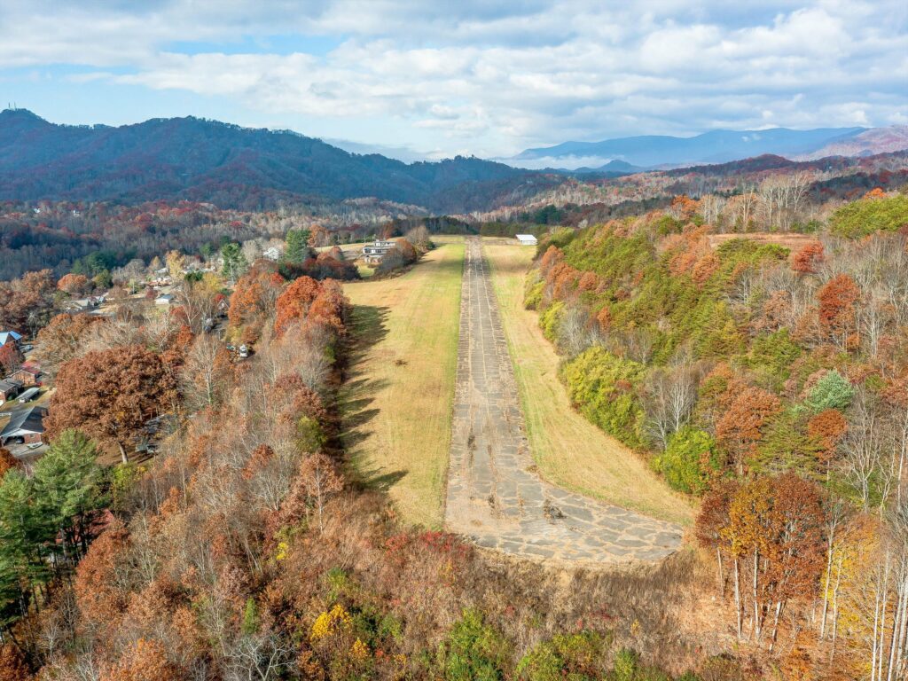 Large Acreage Tract and Airstrip for Sale in Bryson City