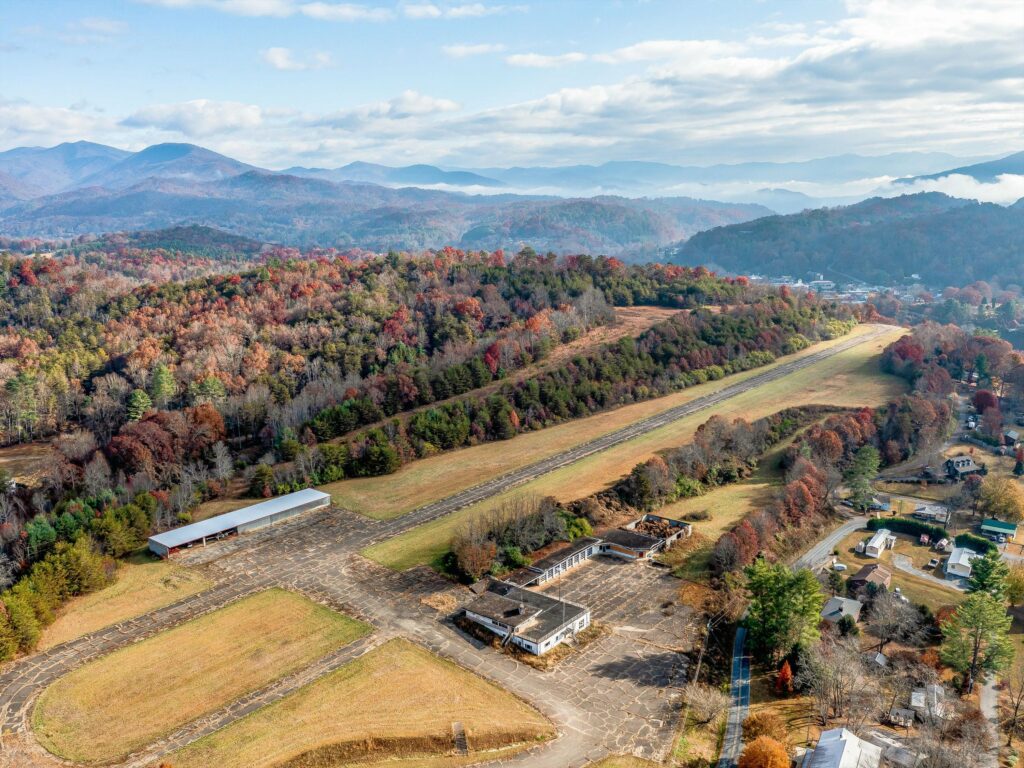 Large Acreage Tract and Airstrip for Sale in Bryson City