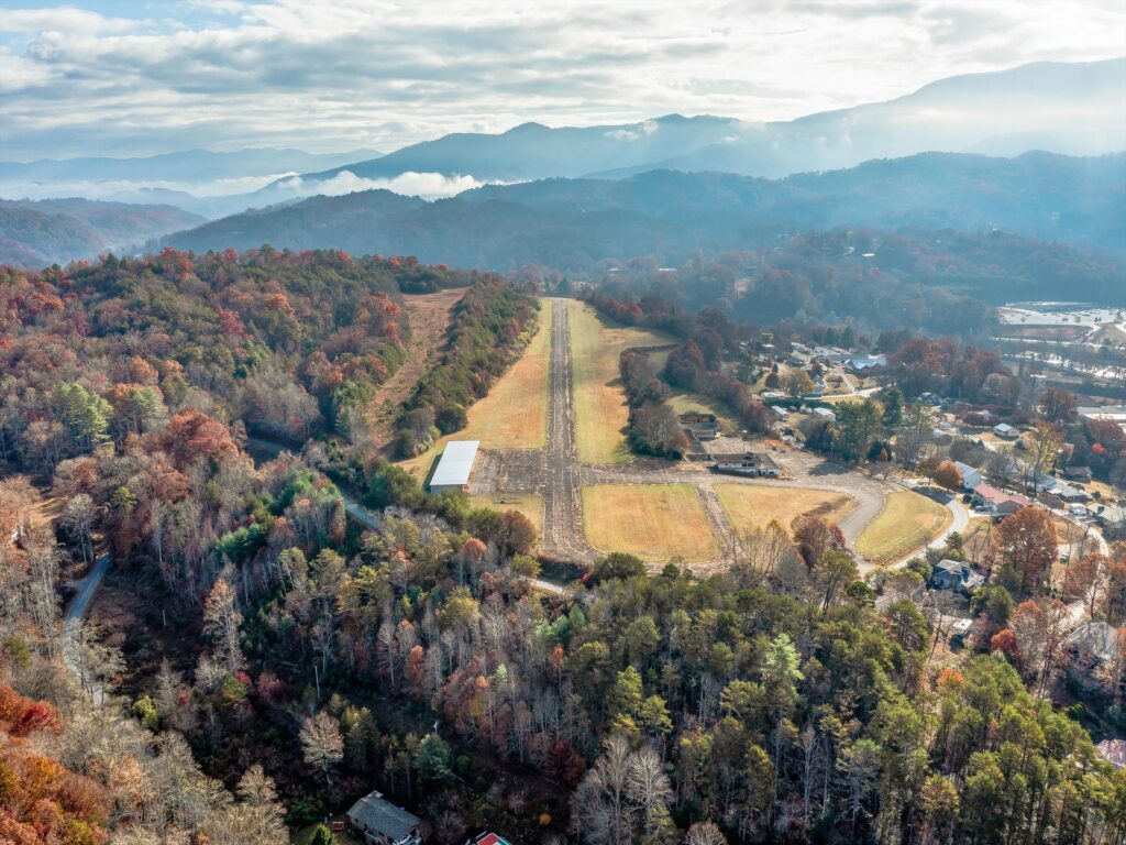 Large Acreage Tract and Airstrip for Sale in Bryson City