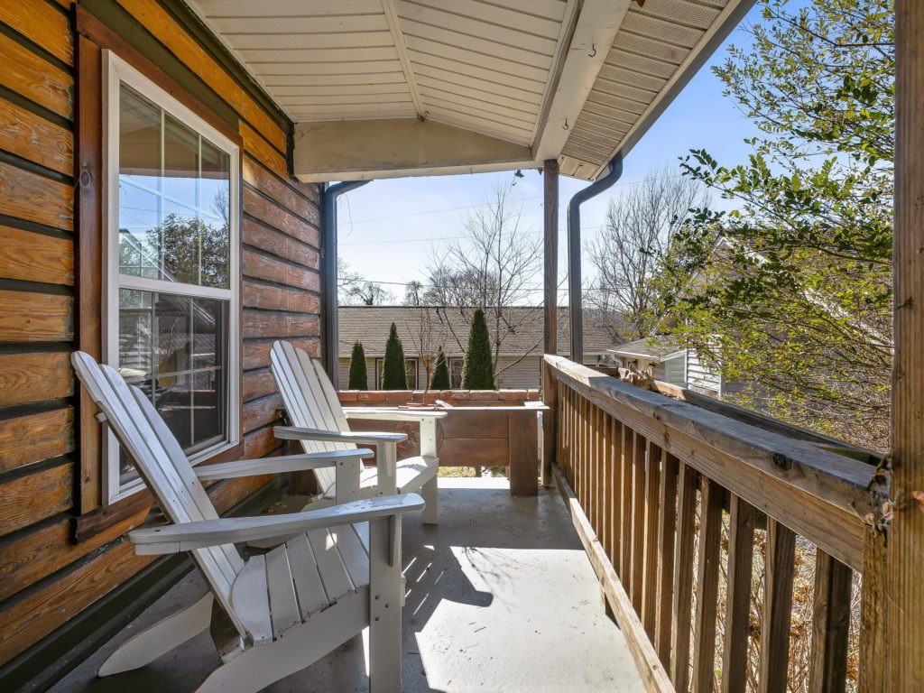 Asheville house with a porch