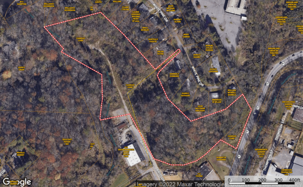 Asheville Commercial Land for Sale Site Plan