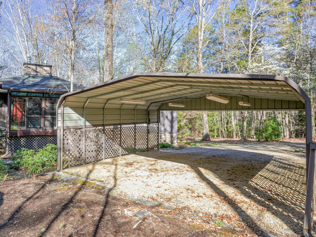 Home with carport WNC