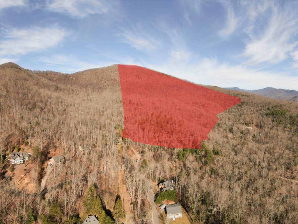 Buncombe County mountain land for sale in Swannanoa