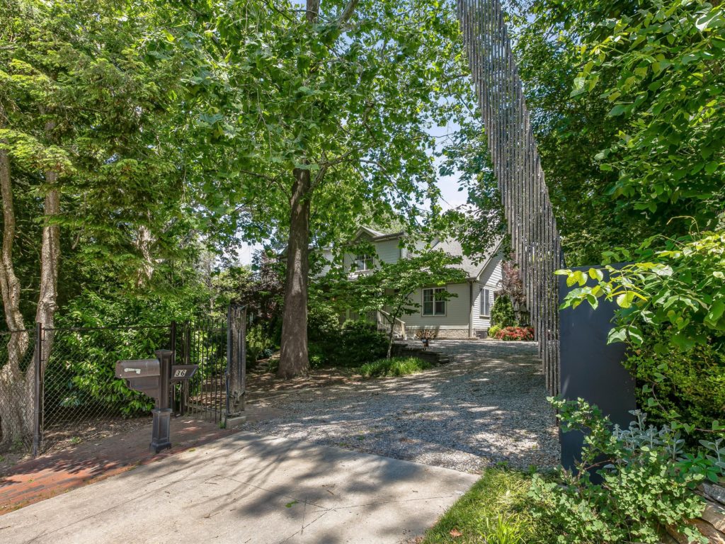 gated asheville home