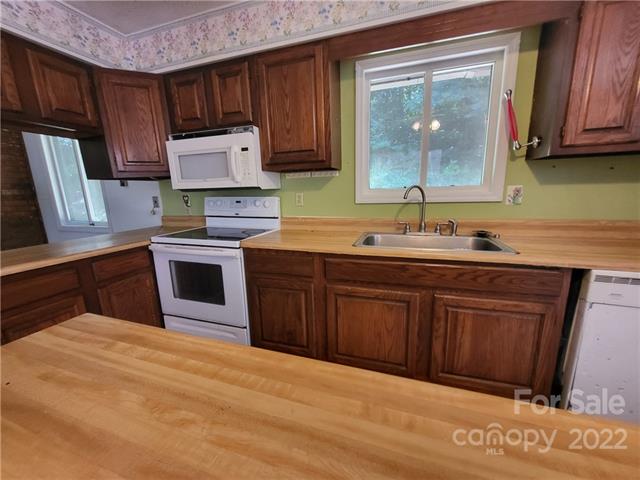 kitchen of full renovation home in Fairview NC