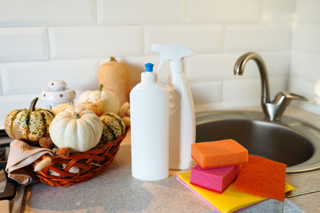 cleaning your kitchen for fall