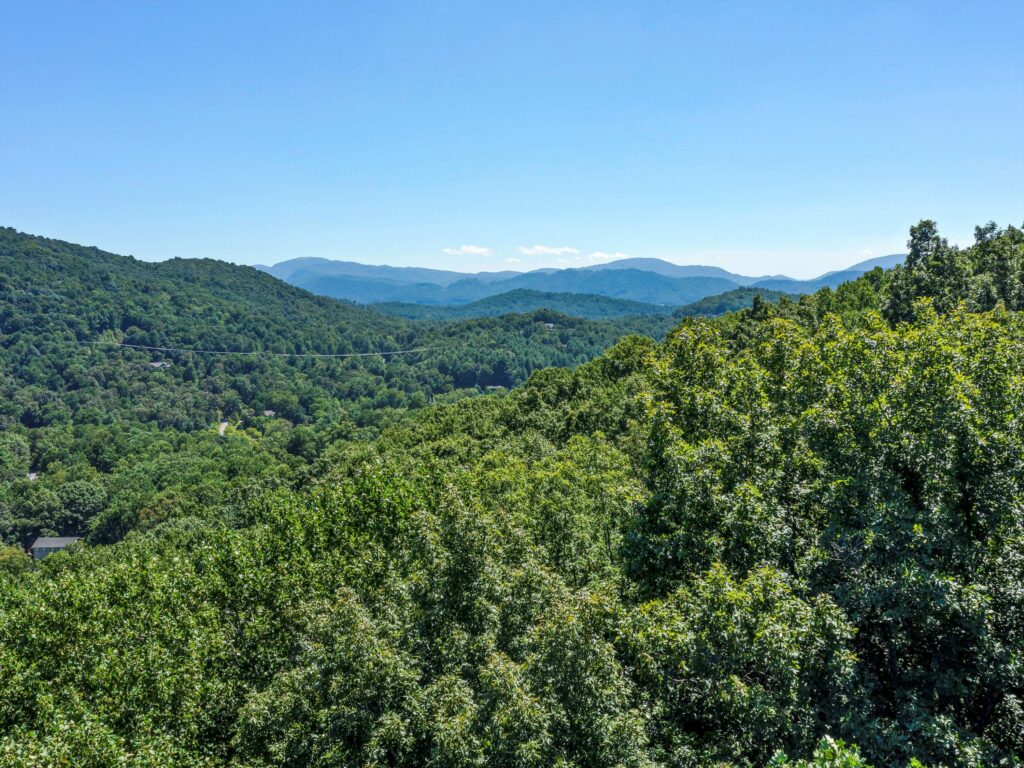 possible beautiful mountain views on land for sale in Asheville North Carolina