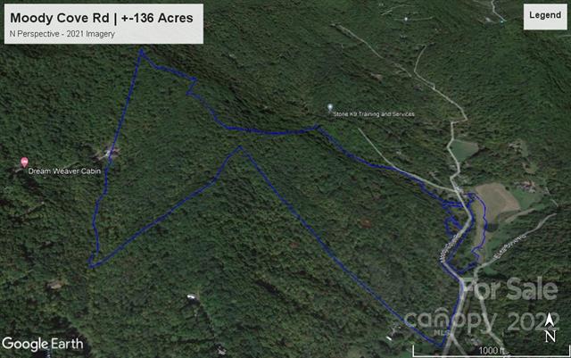 land map in WNC