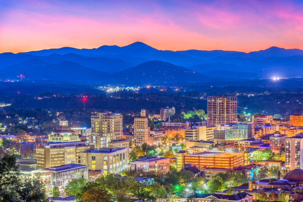 Asheville skyline