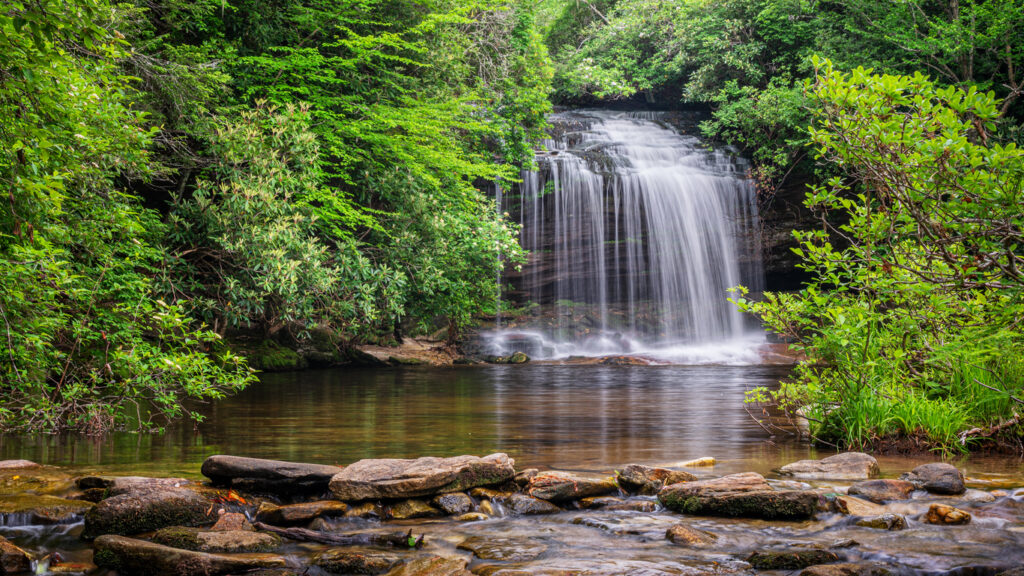 Schoolhouse Falls Panthertown Valley NC