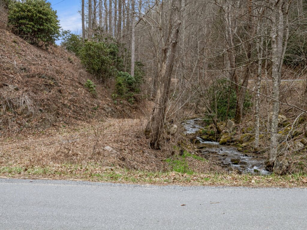 Western NC mountain land for sale with creek
