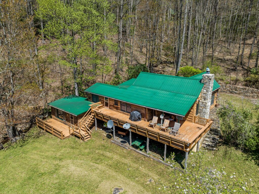 Mountain home with creek in Haywood County, perfect for primary residence, second home, or vacation rental