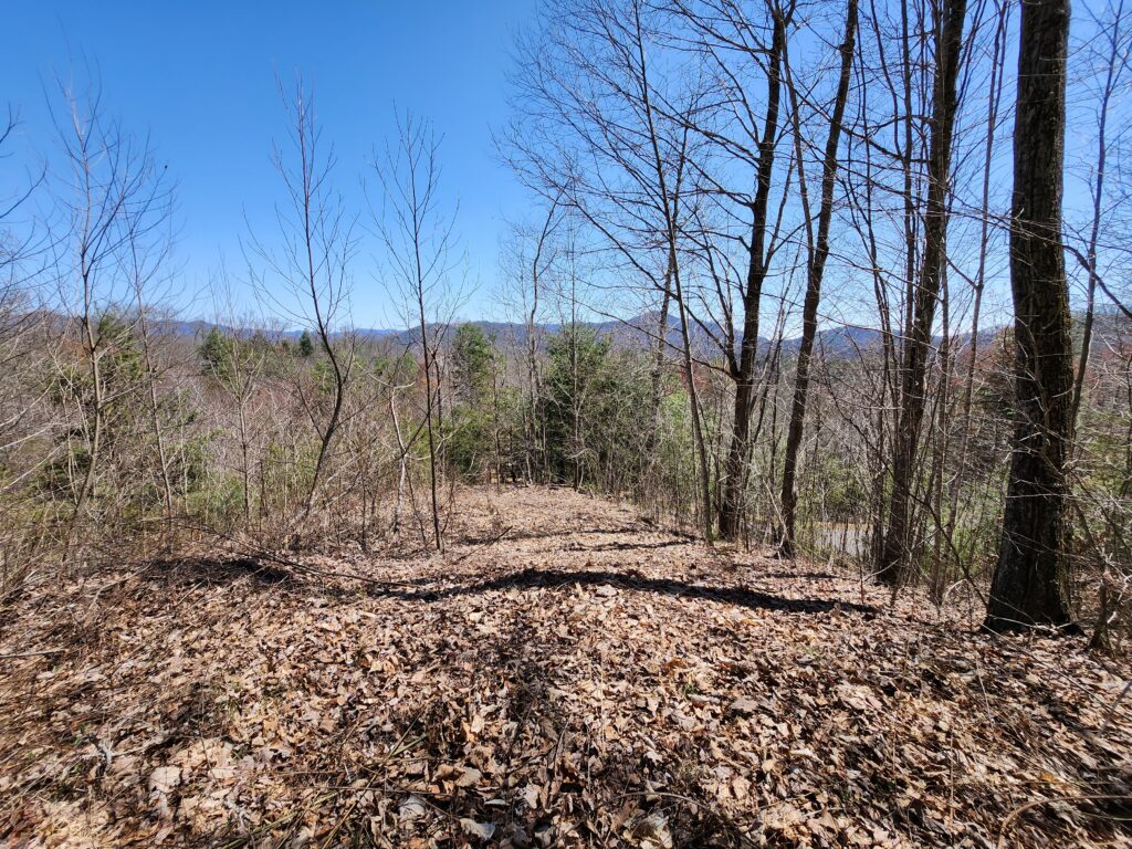 Firefly Mountain community in Marshall NC lot for sale mountain views