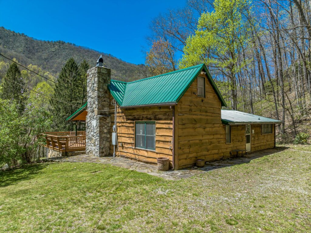 Mountain home with creek in Haywood County, perfect for primary residence, second home, or vacation rental