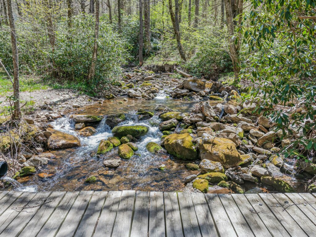 beautiful year-round creek Canton NC