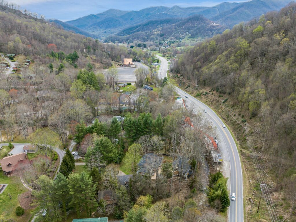 Home and cabin for sale in Maggie Valley NC, perfect for primary residence, second home, or vacation rental