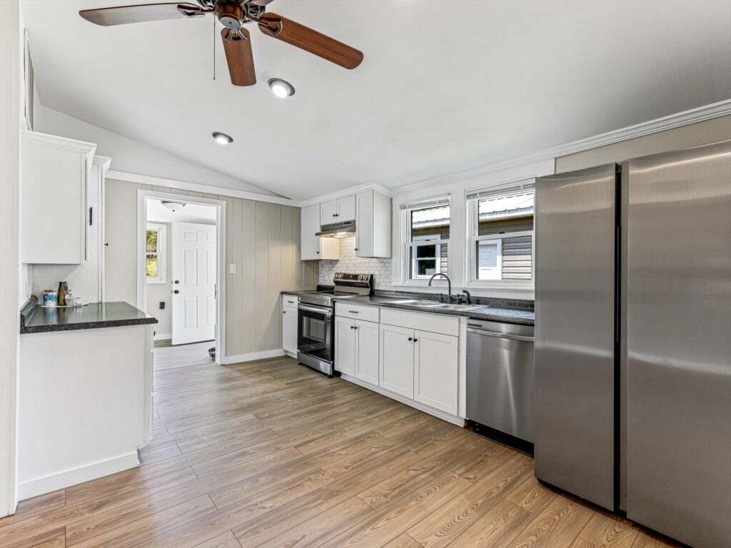 Affordable Bungalow for Sale in Waynesville stainless steel appliances