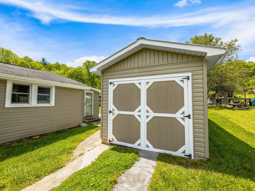 Affordable Bungalow for Sale in Waynesville with shed