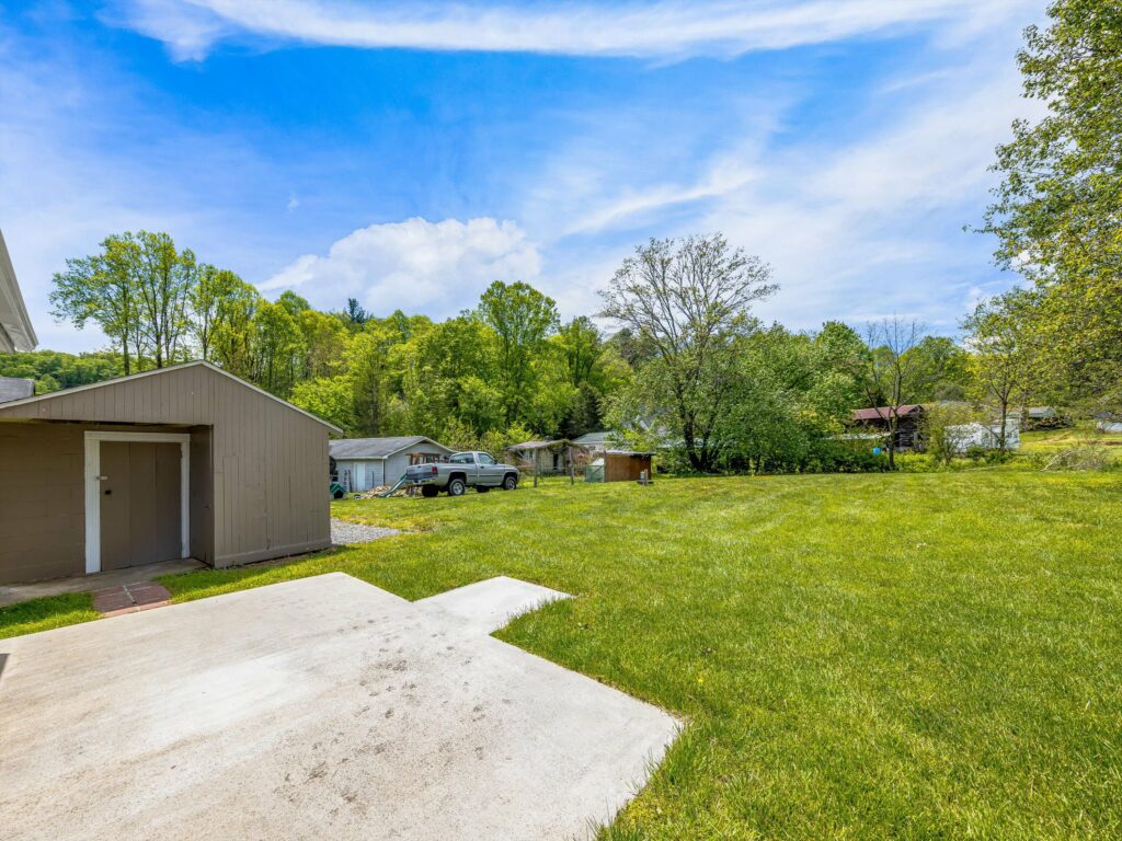 Affordable Bungalow for Sale in Waynesville large yard