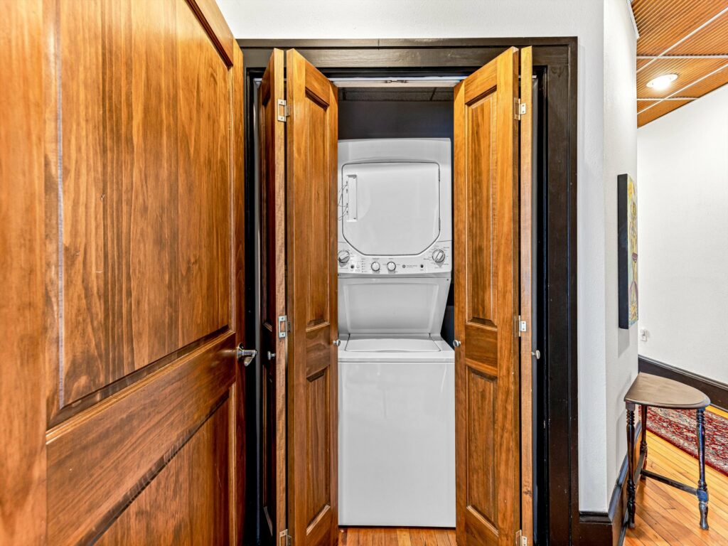 downtown Asheville condo for sale with laundry room
