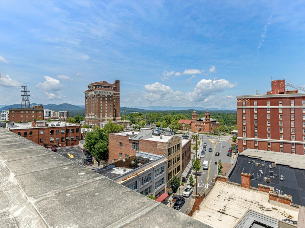 downtown Asheville condo for sale with view