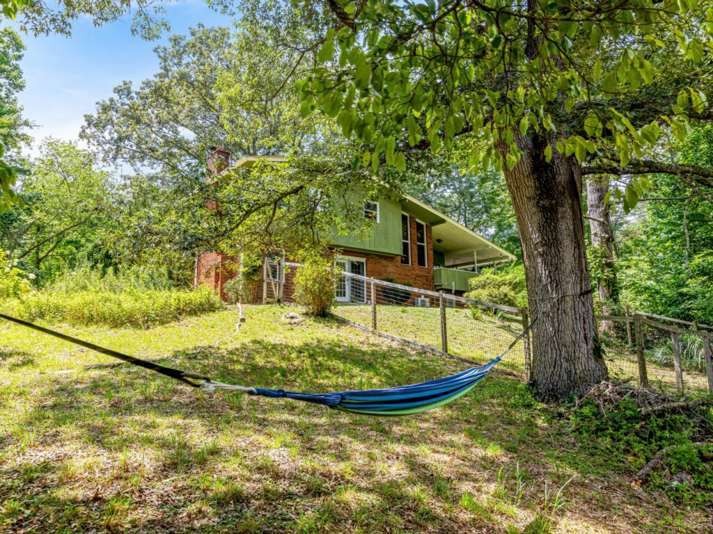 Mid-Century Modern Home for Sale in Fairview large yard