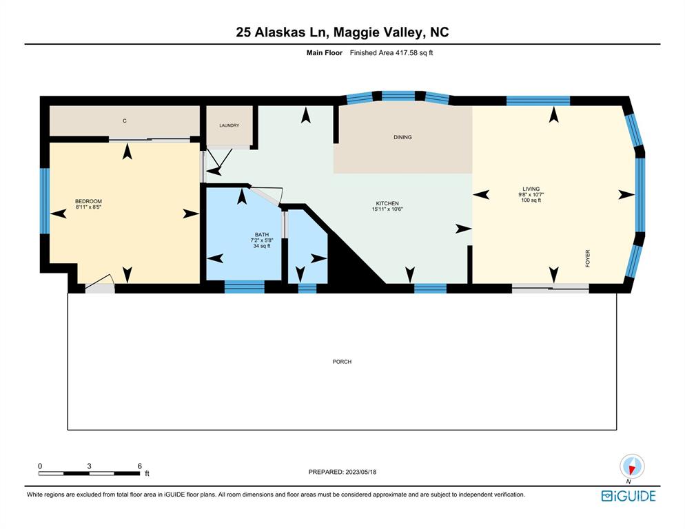 Fully-Furnished Maggie Valley Home and Lot floorplan