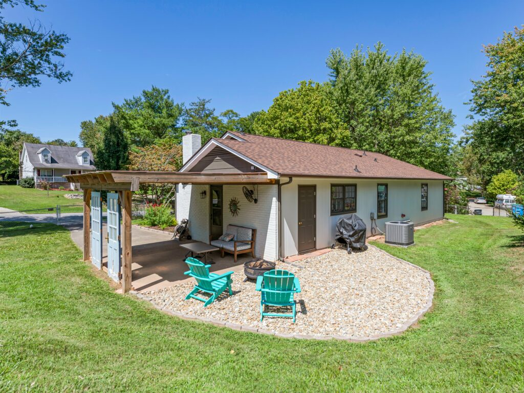 renovated Asheville ranch with Airbnb potential and large corner lot