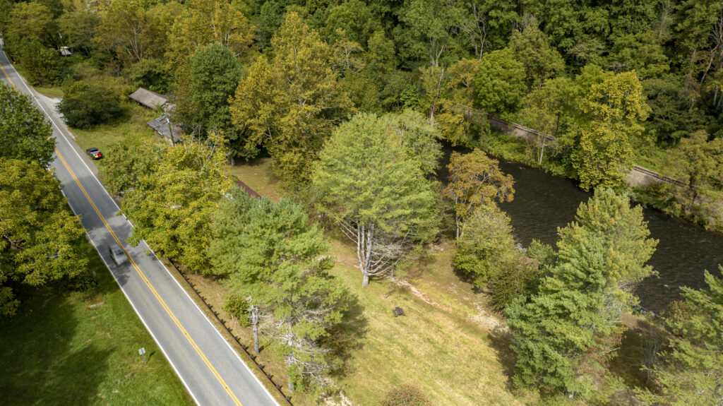 Nantahala River Land for Sale road frontage with high traffic counts
