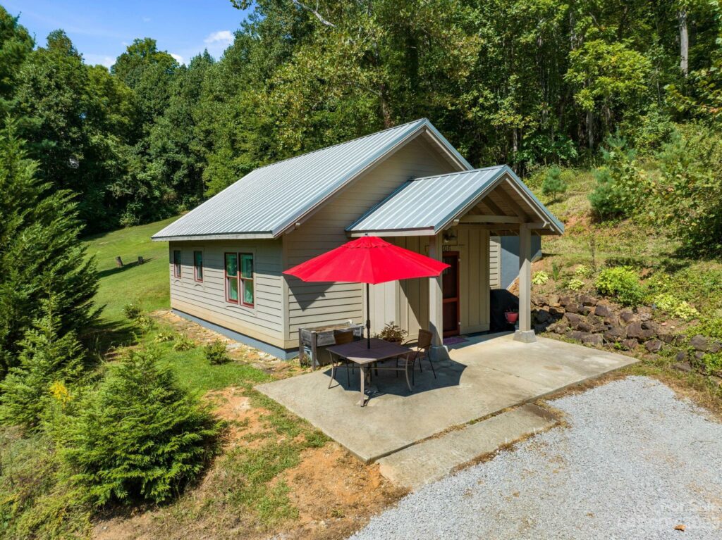 Unique Live-Work Property for Sale in Swannanoa with house, guest house, studio apartment, and shop