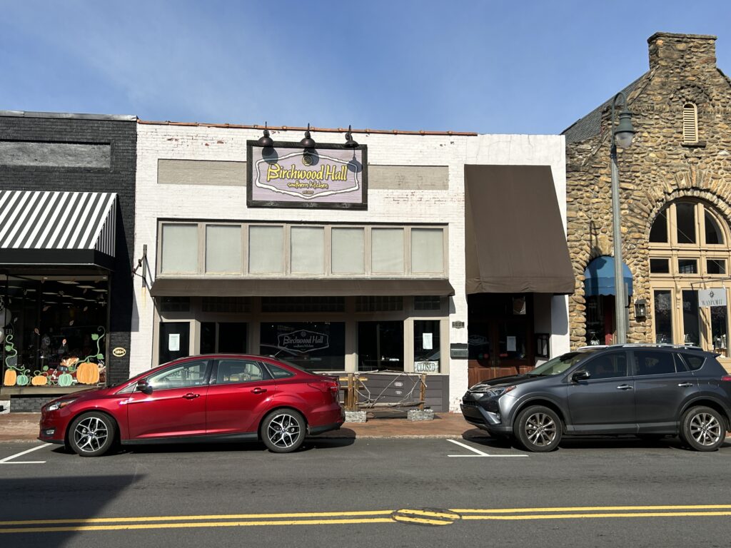 downtown Waynesville investment property for sale Birchwood Hall