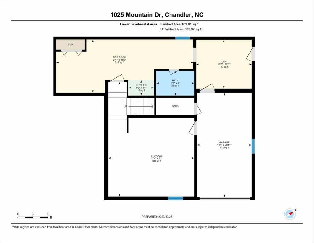 candler home for sale with rental income and views floorplan