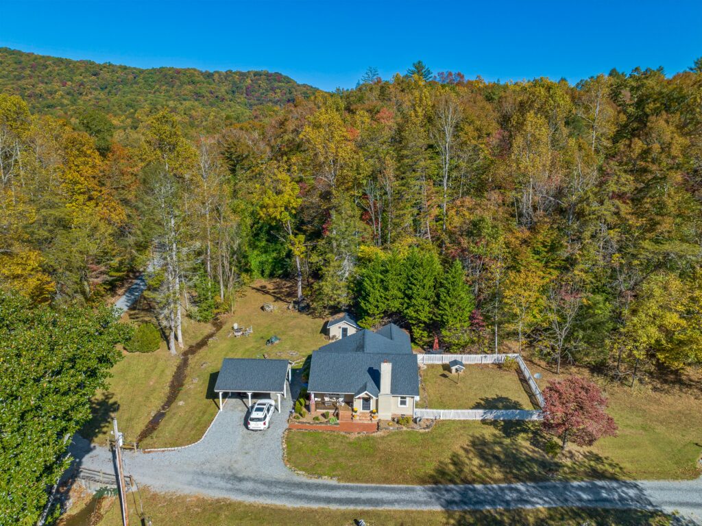 Exceptional Mountain Estate for Sale in Lake Lure farmhouse