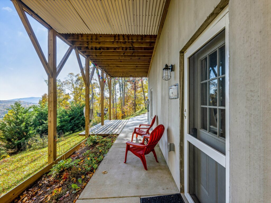 candler home for sale with rental income and views