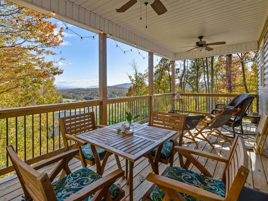 candler home for sale with rental income and views