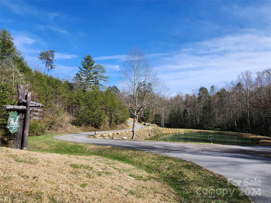 Mountain View Lot in Private Gated Community near Hot Springs NC