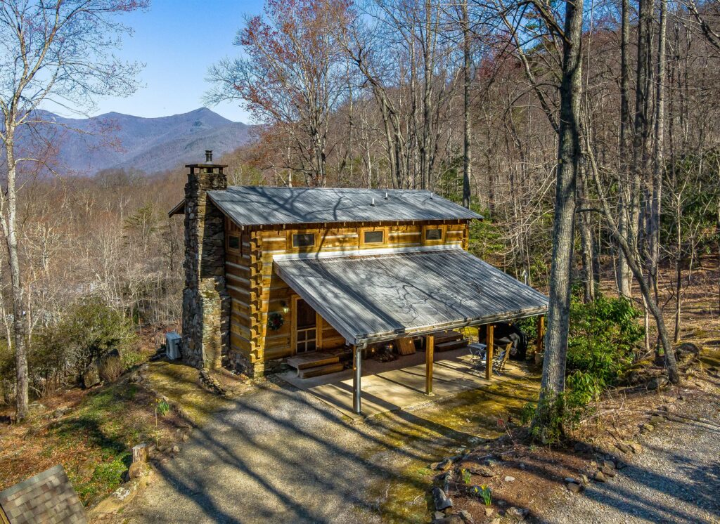 authentic Black Mountain cabin with Airbnb history and views