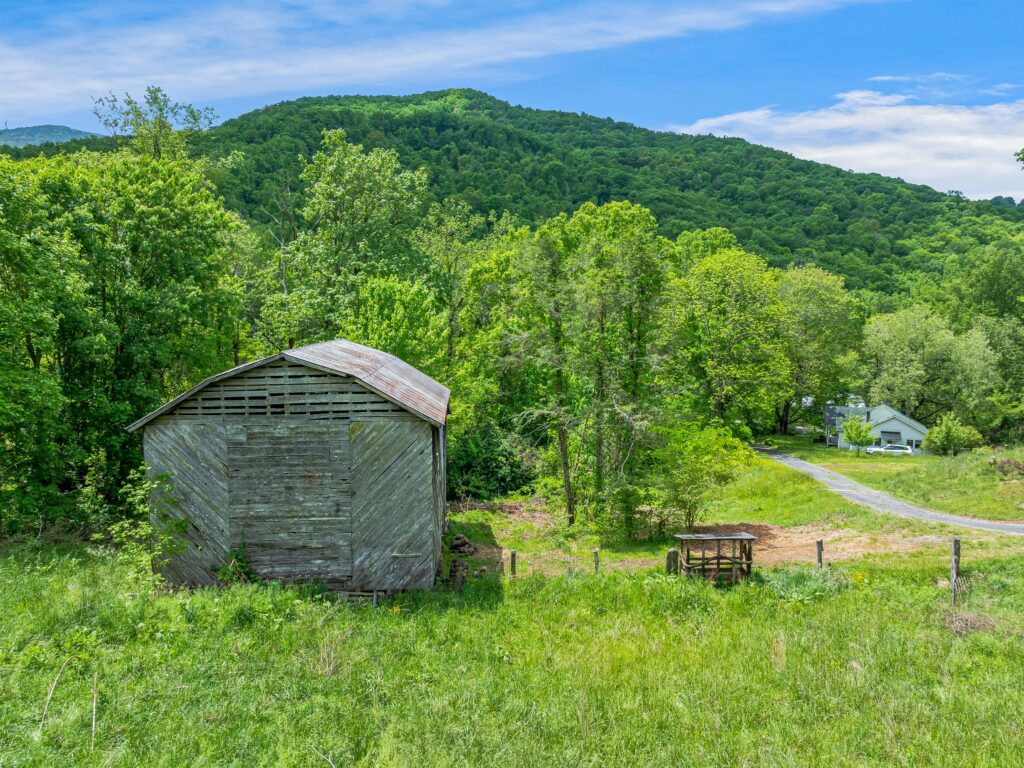 North Carolina Mountain Land with Historic Family Farm barn