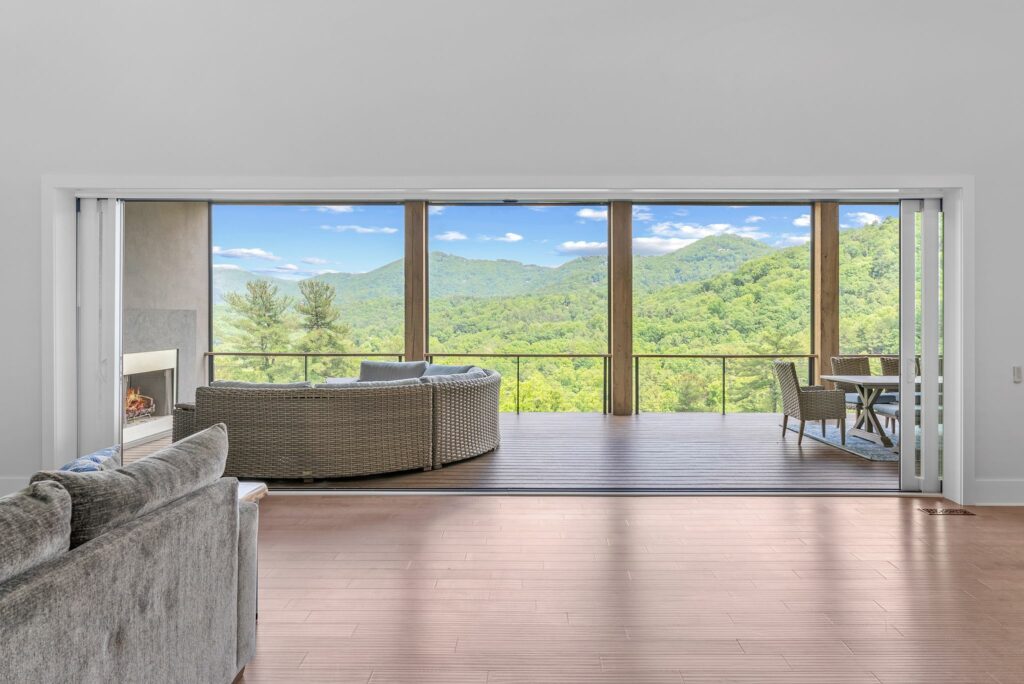 Grove Pointe Cove house for sale in Asheville views