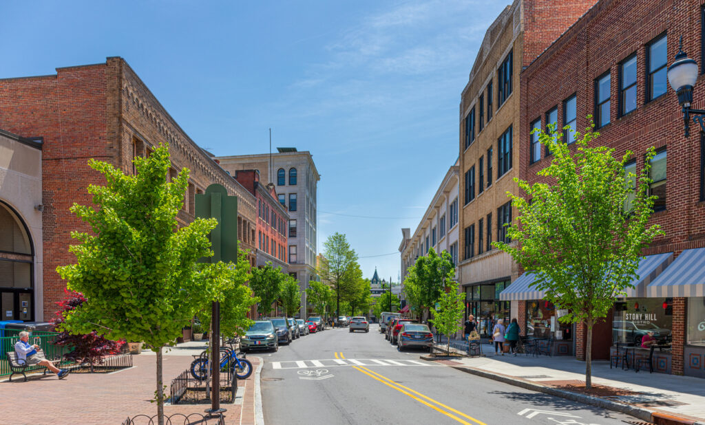 downtown Asheville