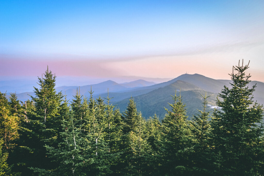 North Carolina mountains private off-grid