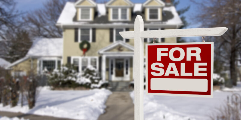 Buying a home in winter