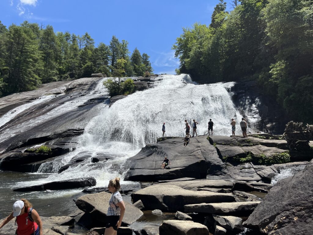 Triple Falls Western North Carolina