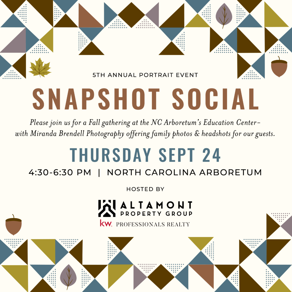 Snapshot Social invite graphic